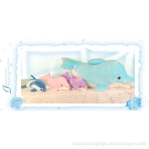 Sea museum series dolphin pillow